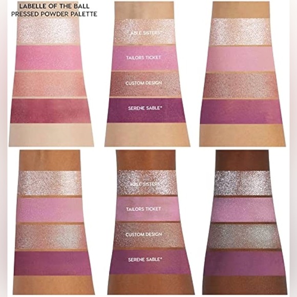 COLOURPOP X ANIMAL CROSSING | LABELLE OF THE BALL | Pressed Powder Palette - Picture 3 of 16